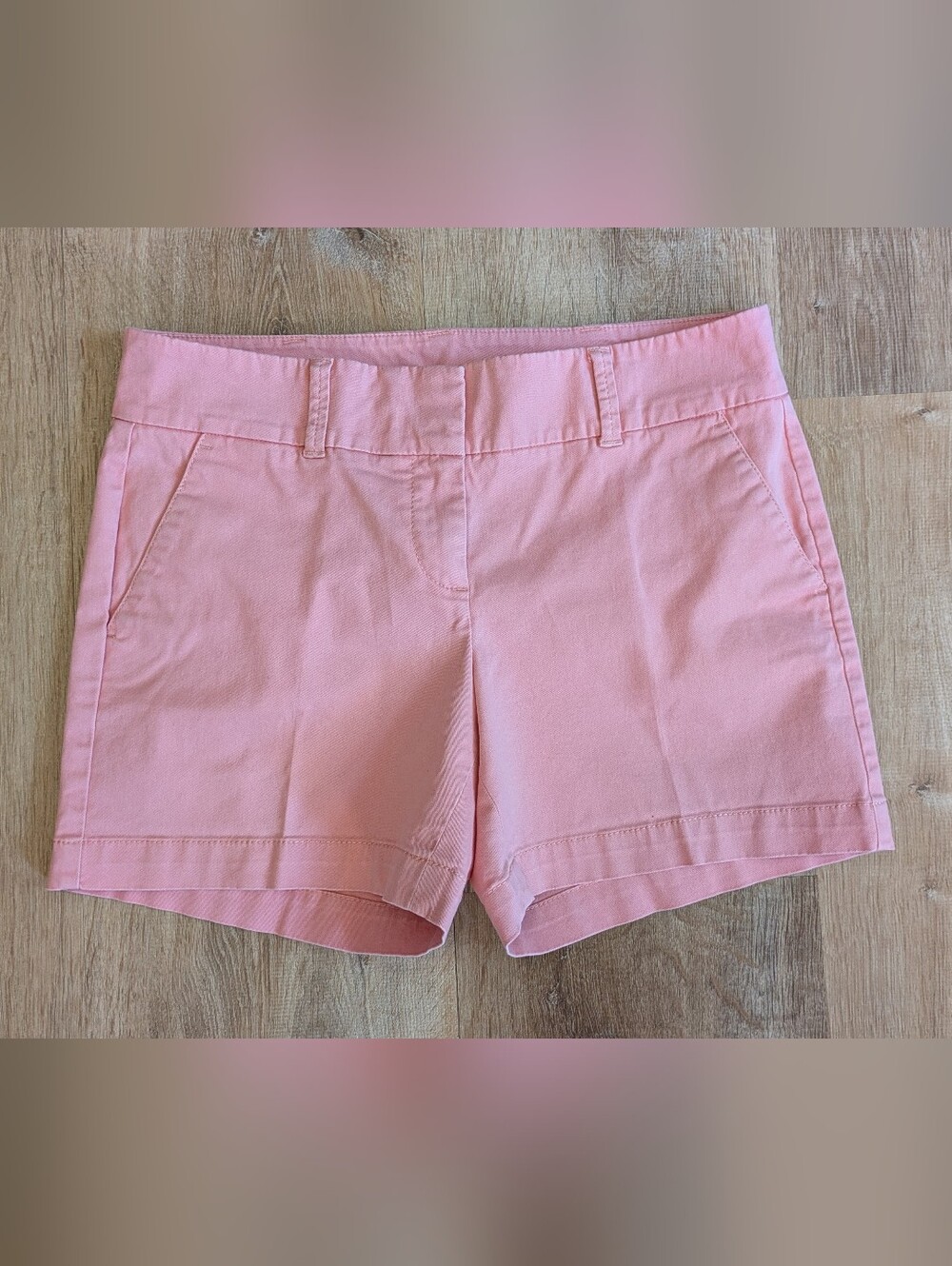 Talbots The Daily Shorts Petal Pink Stretch Cotton Shorts 4p
